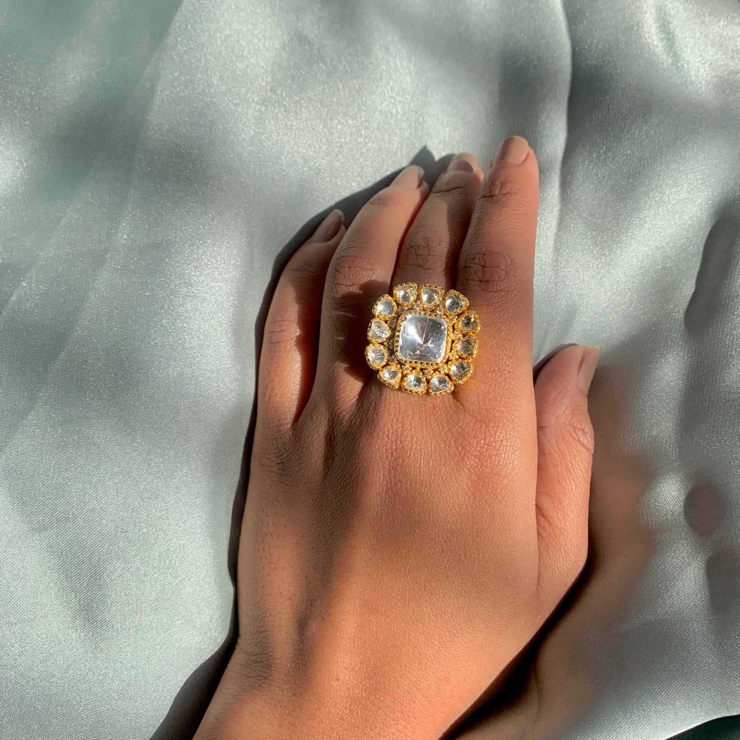Royal Polki Ring