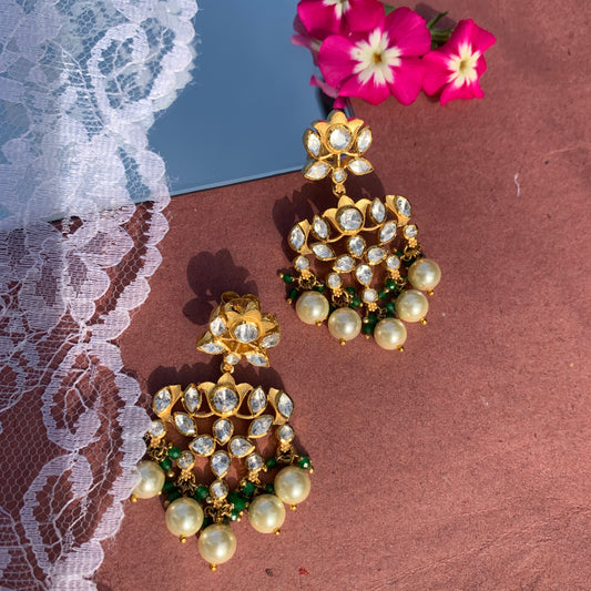 Dina Polki Earrings