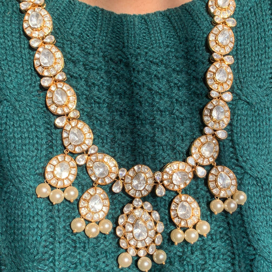 Bridal Polki Necklace Set