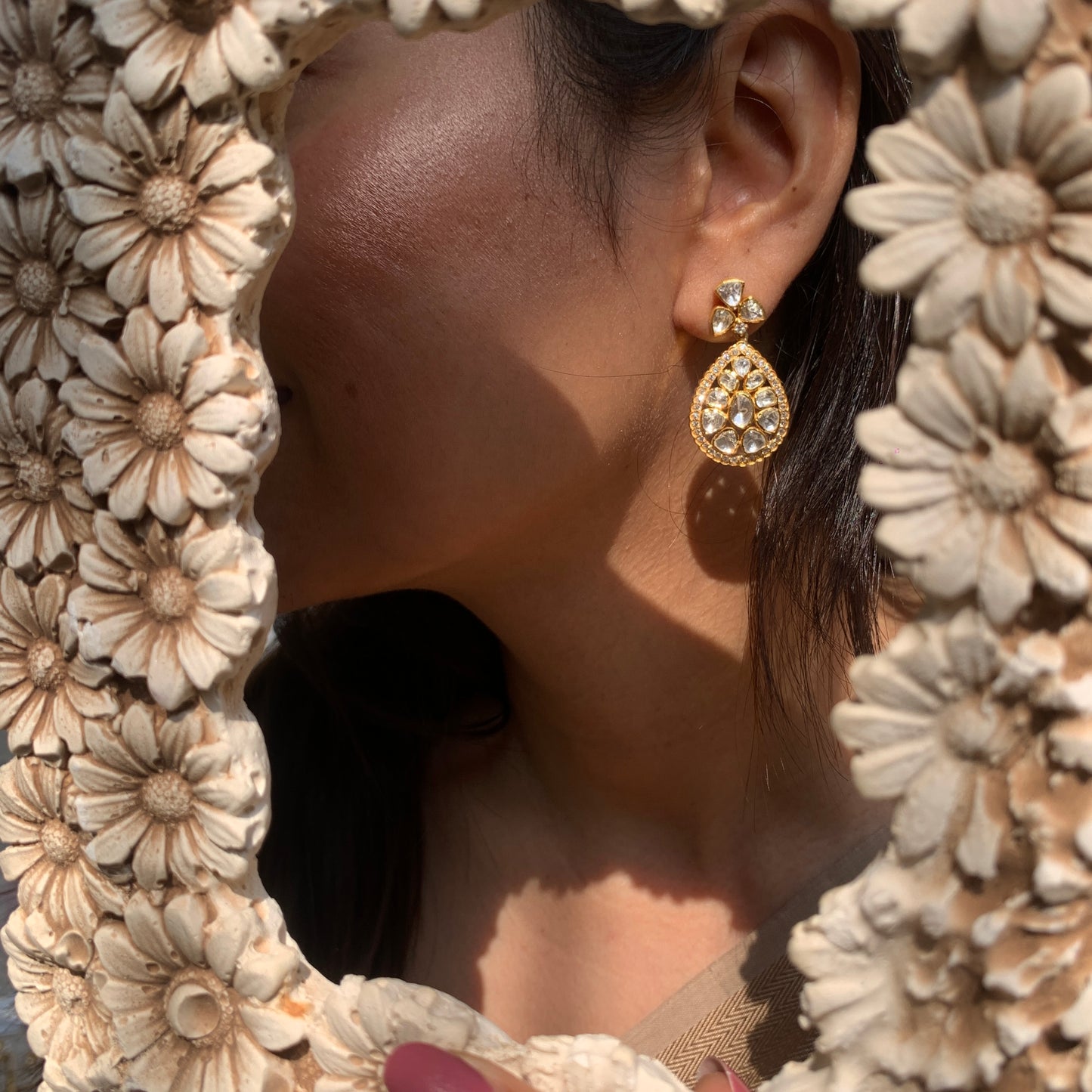 Azra Polki Earrings