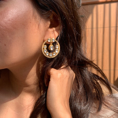 Lina Polki Earrings