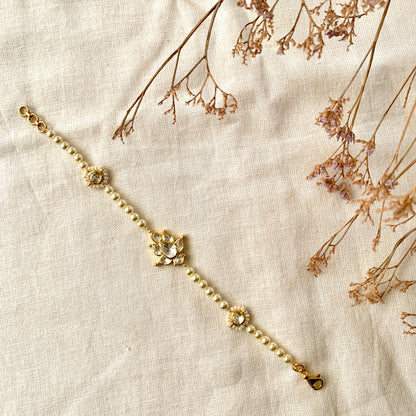 Nala Floral Polki Bracelet