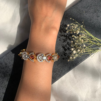 Kharbuja Tennis Bracelet