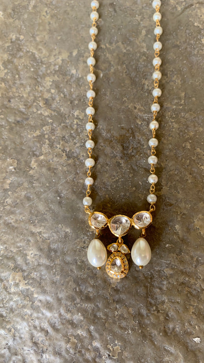Delicate Pearl Pendant