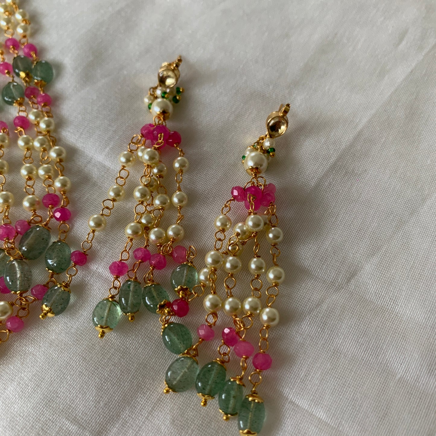 Delicate Multicolor Mala Set