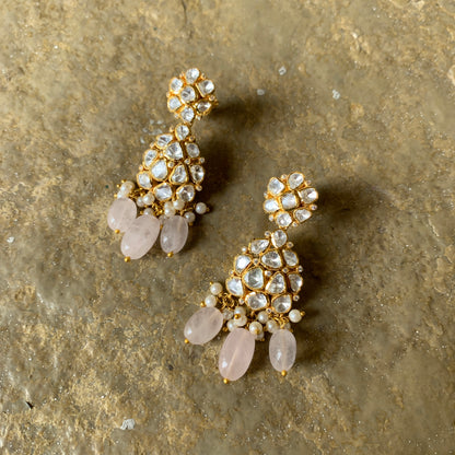 Pastel Polka Chandbali