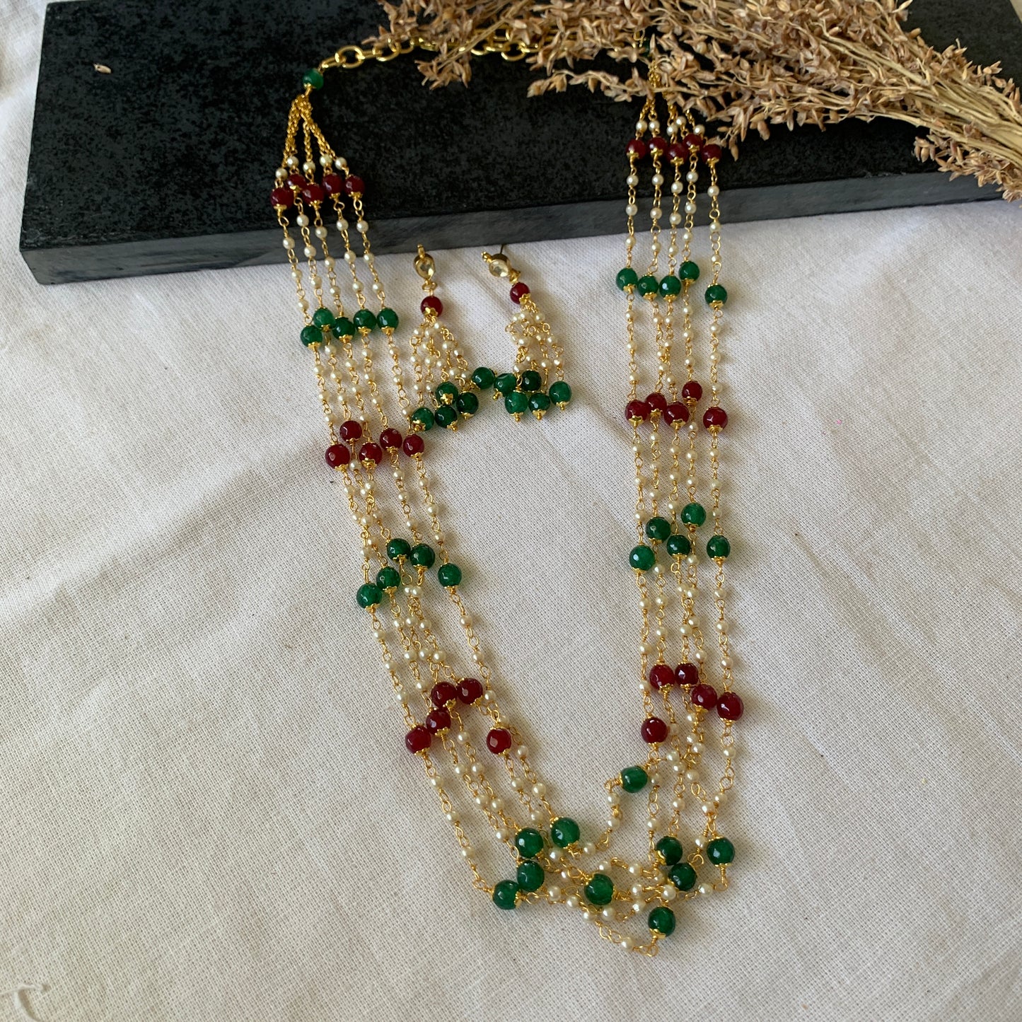 2 Color Layered Mala Set