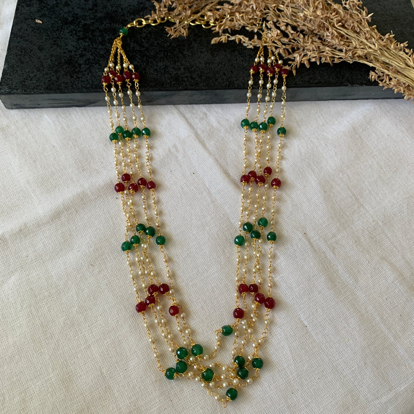 2 Color Layered Mala Set