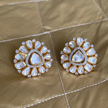 Statement Polki Earrings