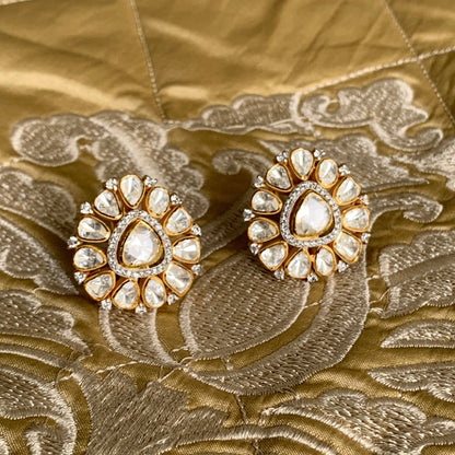 Statement Polki Earrings