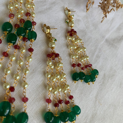 2 color long mala set