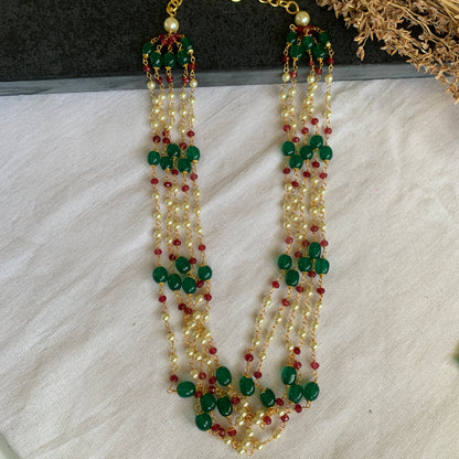 2 color long mala set