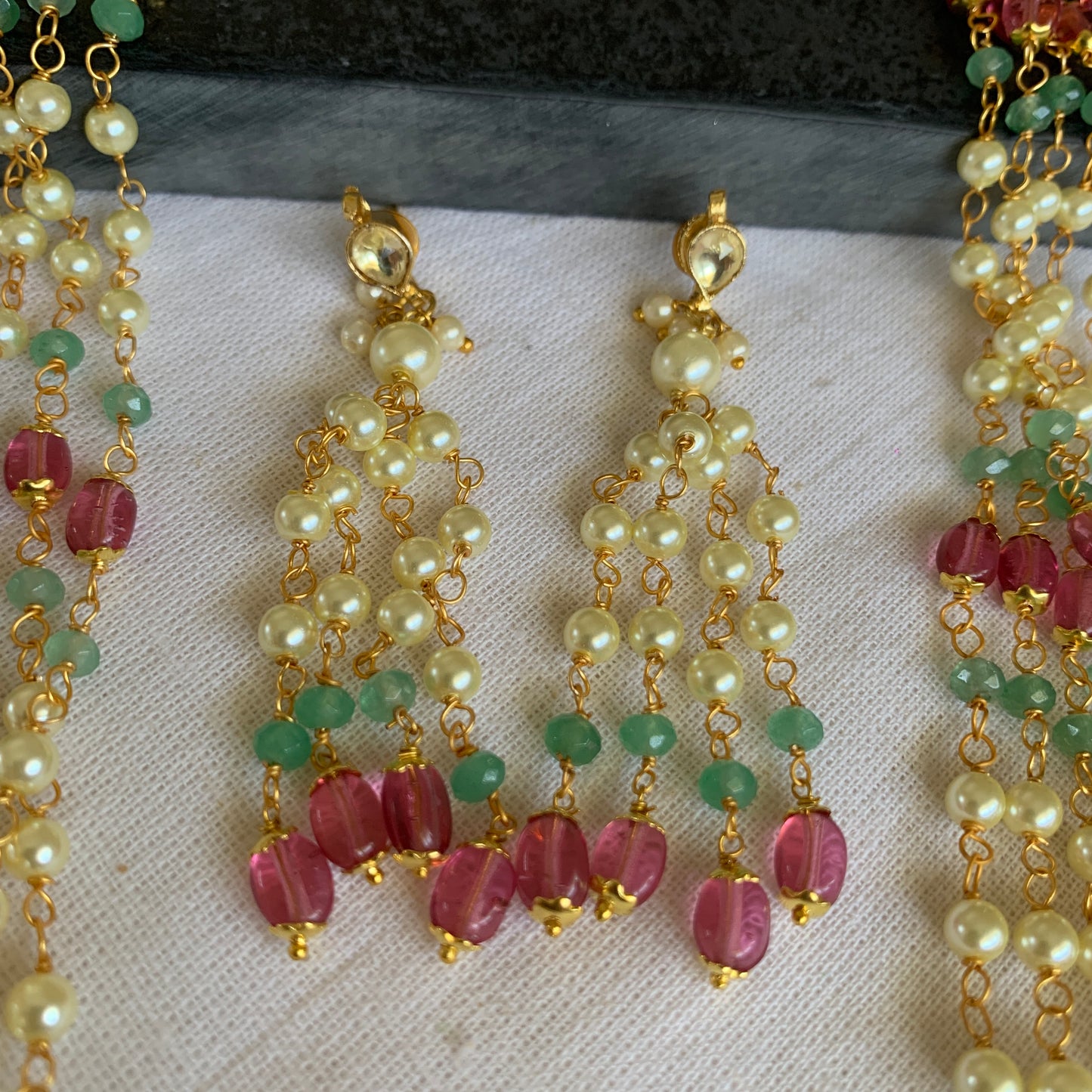 3 Colors Layered Mala Set