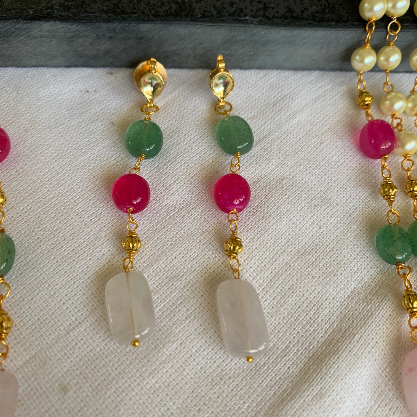 Multicolor 3 Layer Mala Set