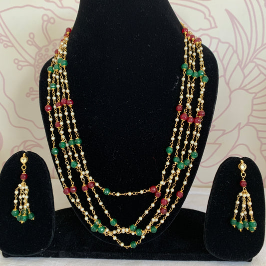 2 Color Layered Mala Set