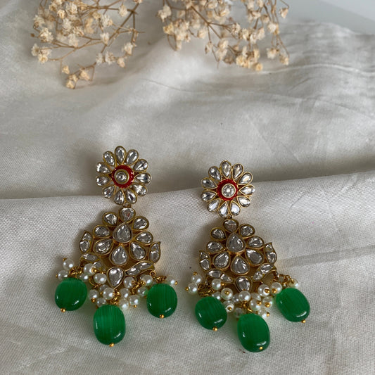 Azhar Polki Earrings