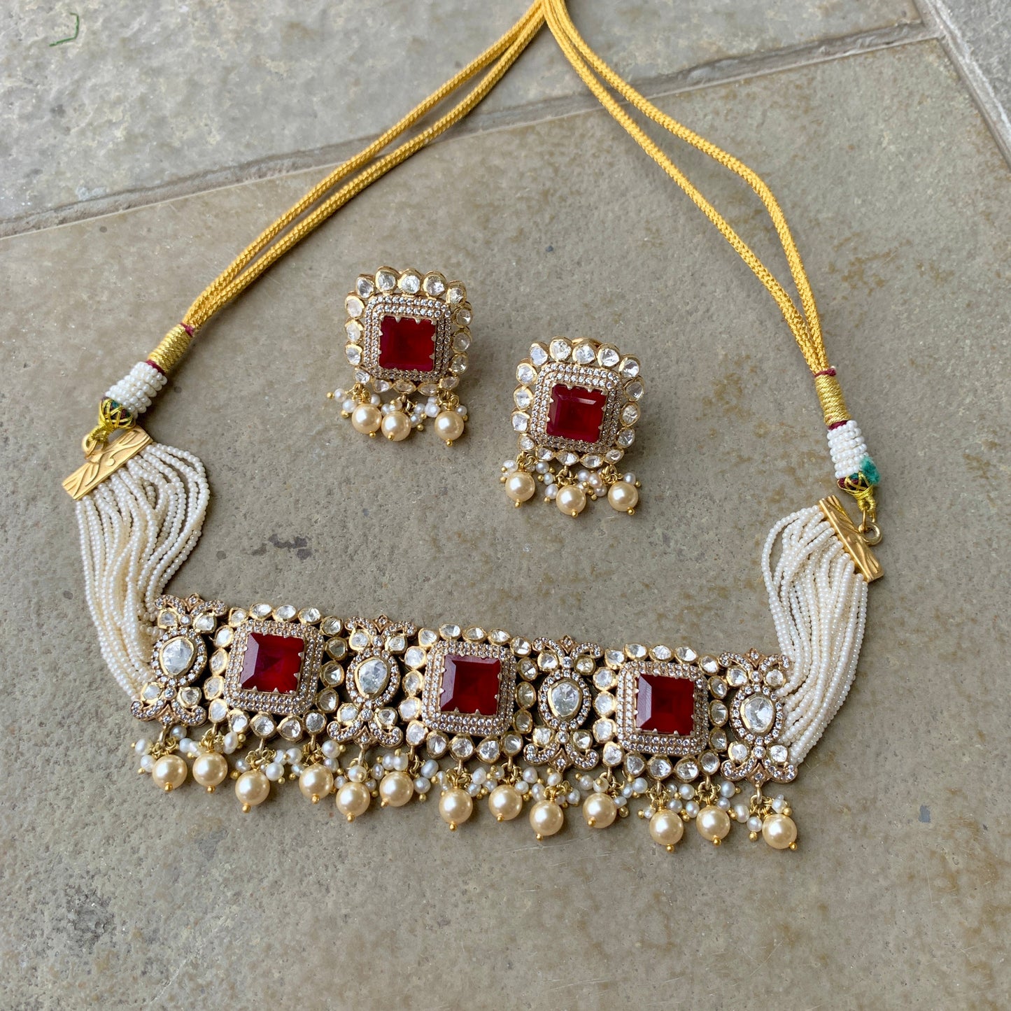 Mehroo Antique Necklace Set
