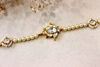 Nala Floral Polki Bracelet