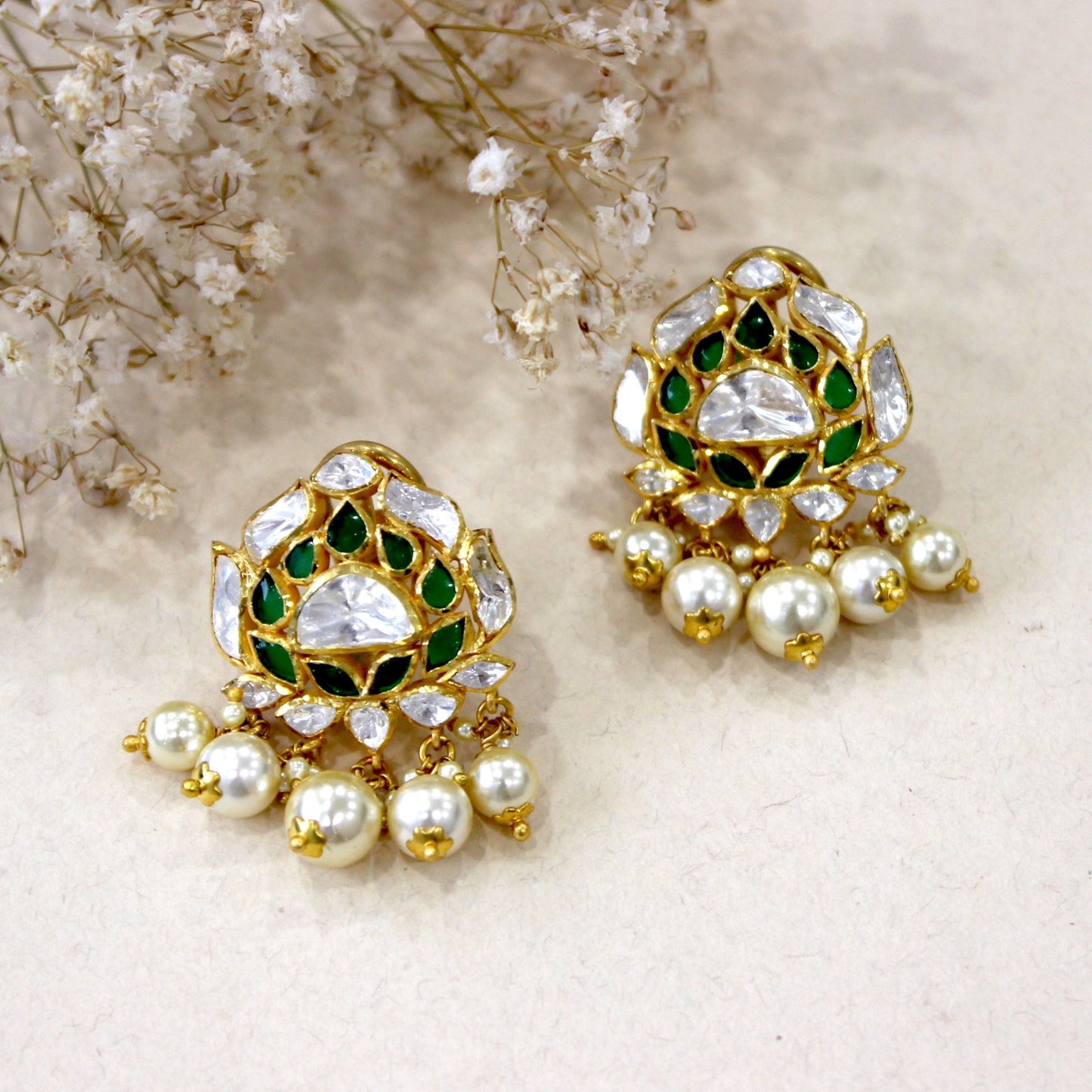 Batool Polki Earrings