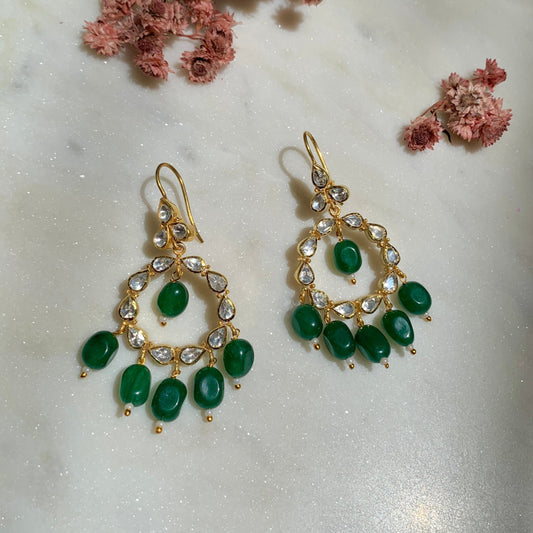 Emerald Orai Danglers