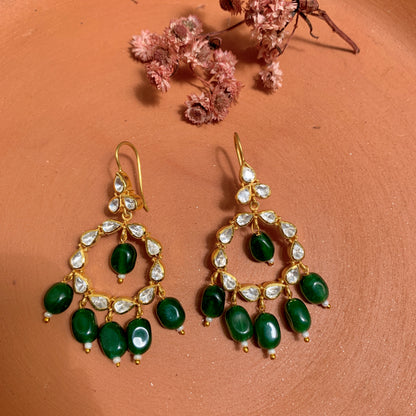 Emerald Orai Danglers