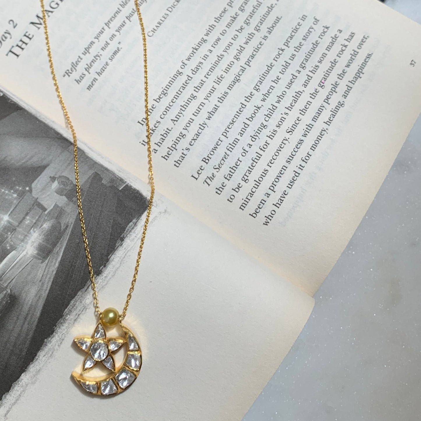 Chand Polki Pendant