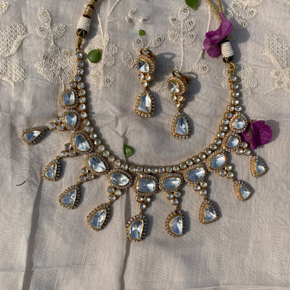 Bridal Polki Necklace Set