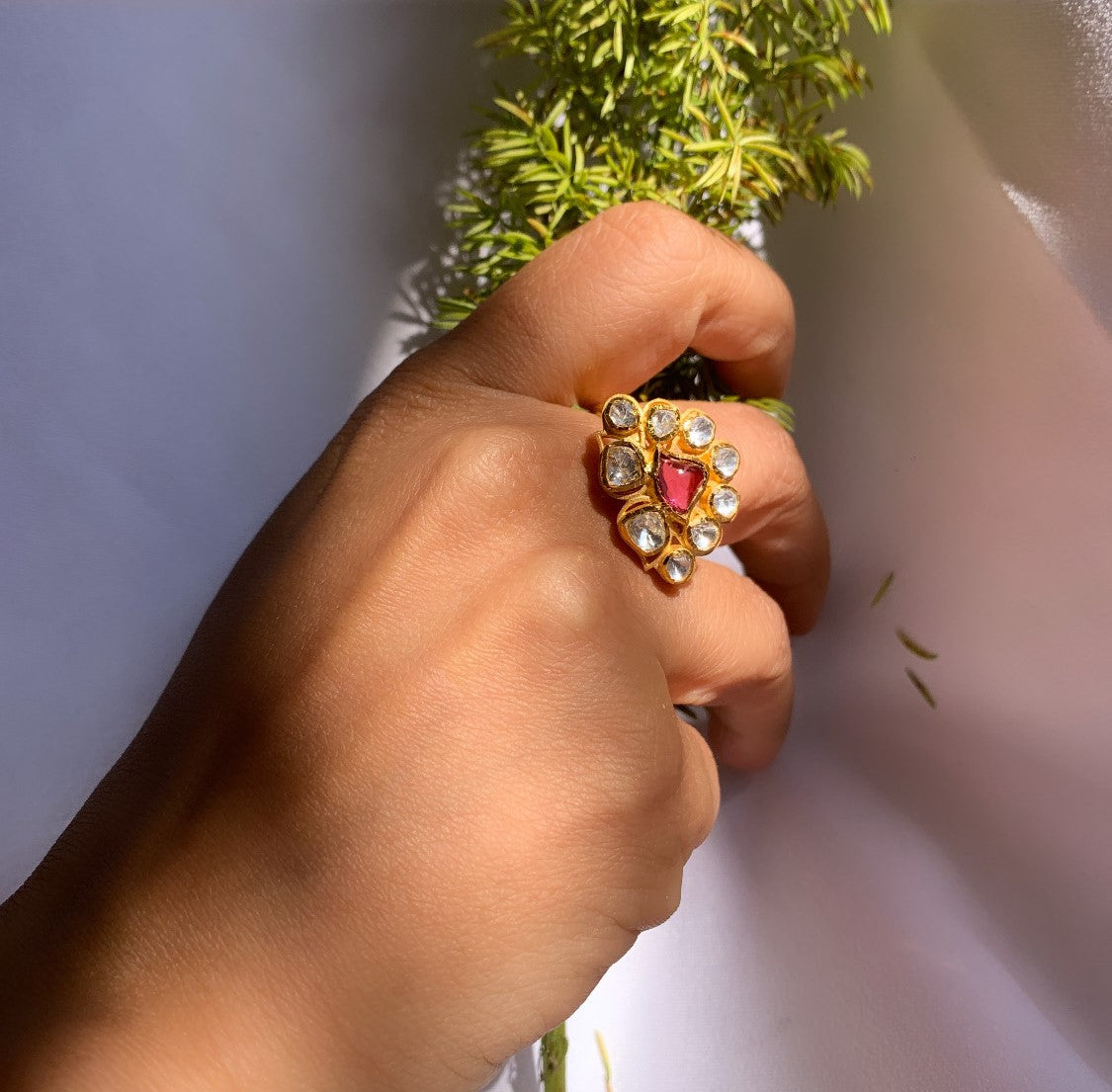 Ruhani Ruby Ring