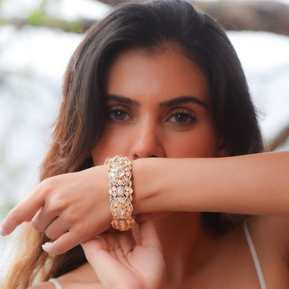 Antique Polki Bangle