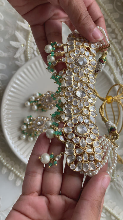 Royal Polki Necklace Set