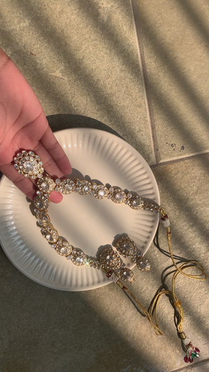 Bridal Polki Necklace Set