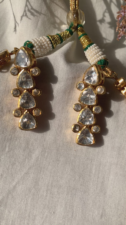 Delicate Polki Necklace