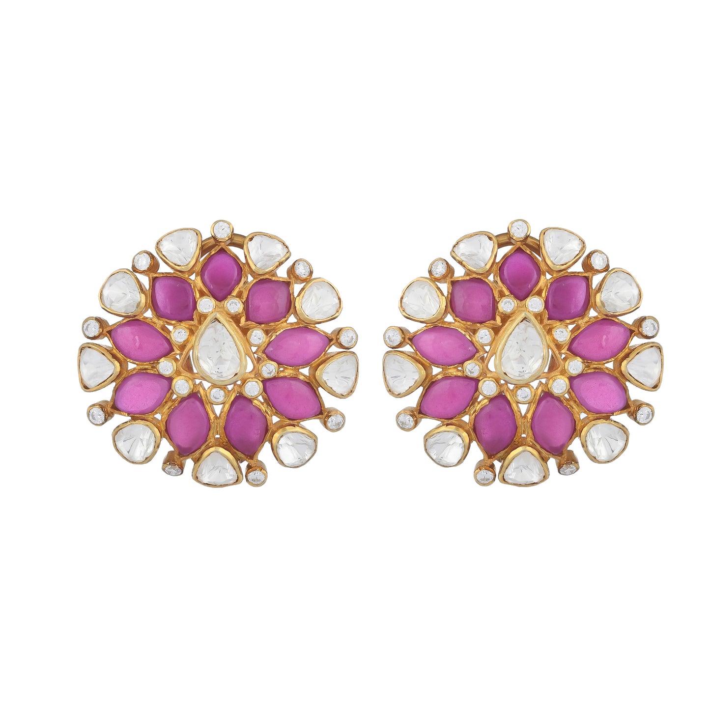 Ruby Polki Earrings