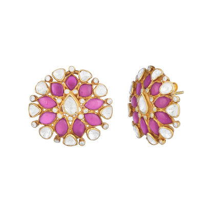Ruby Polki Earrings