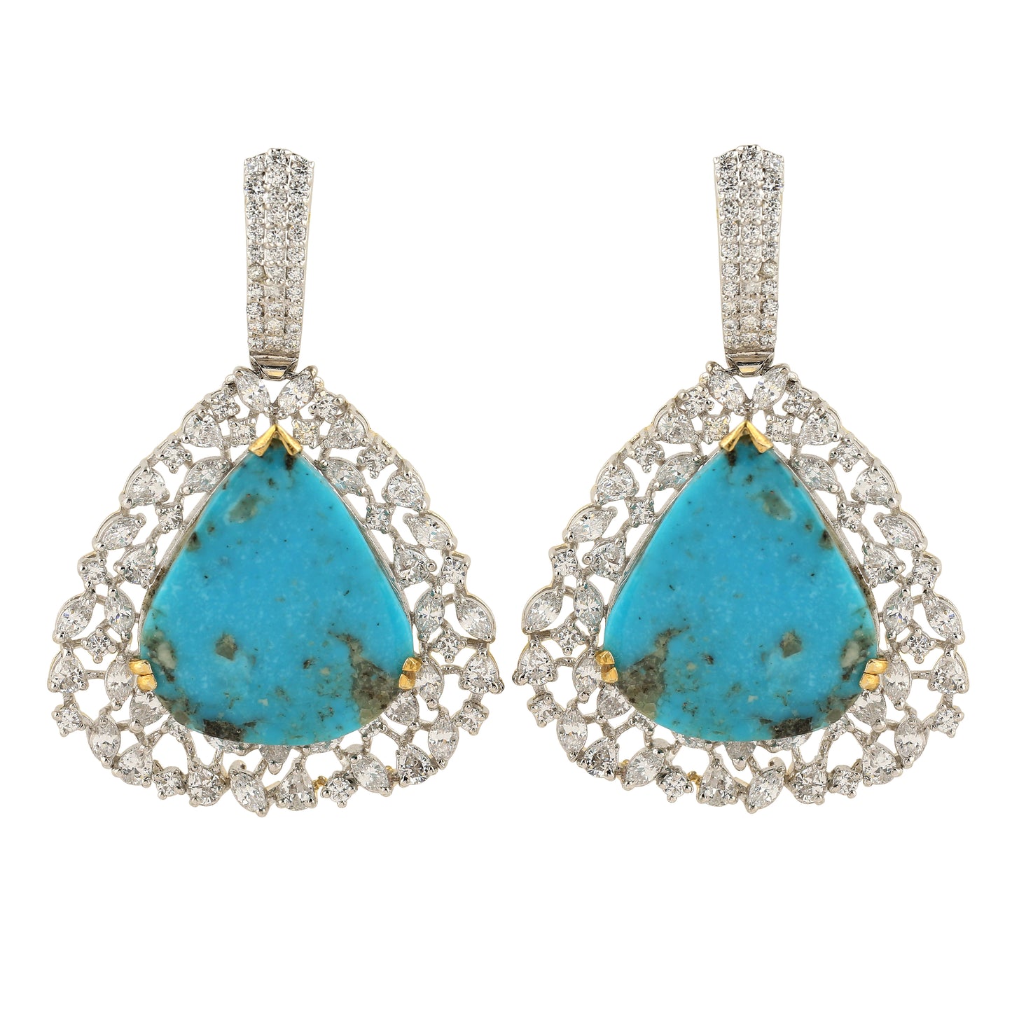 Turquoise Pendent Set