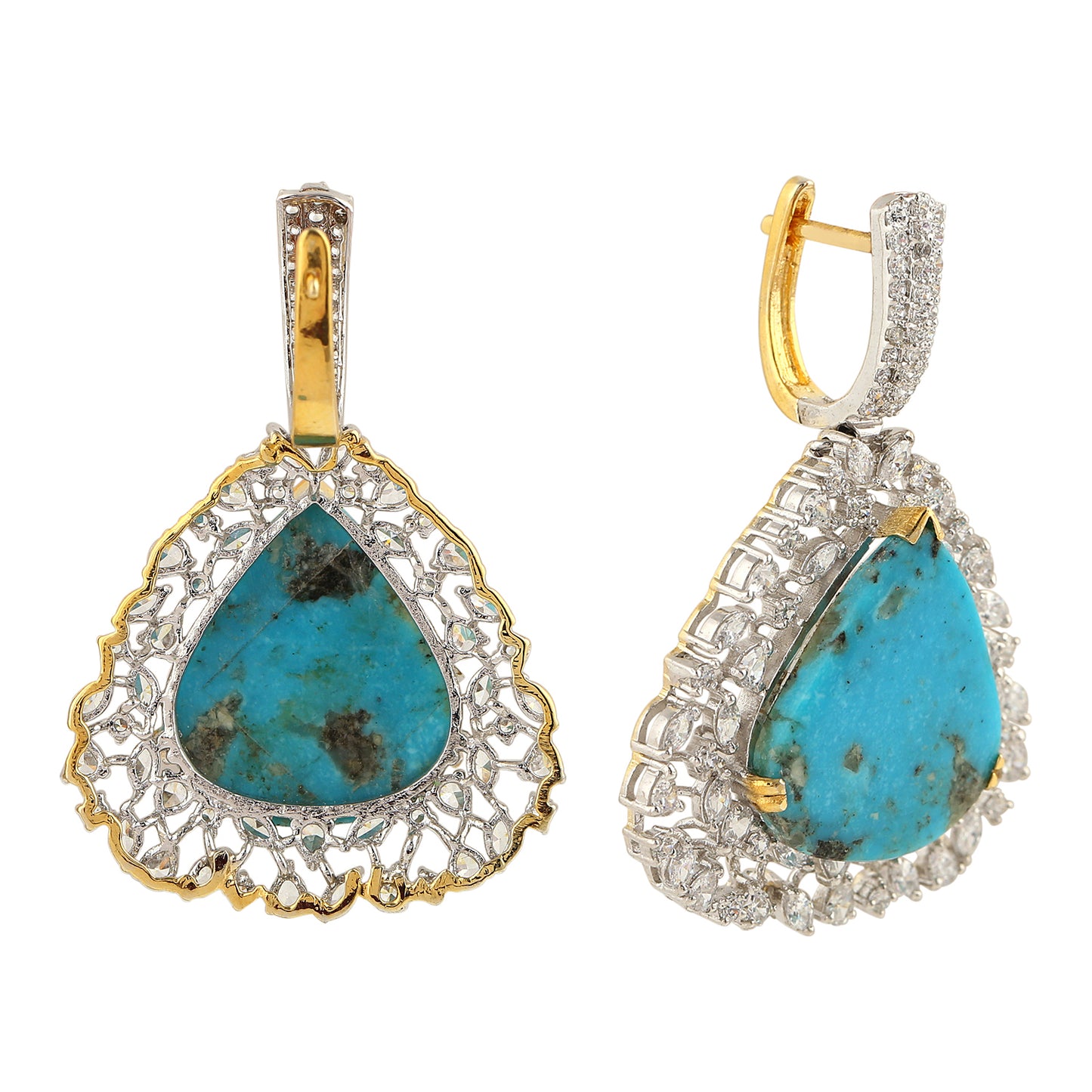 Turquoise Pendent Set