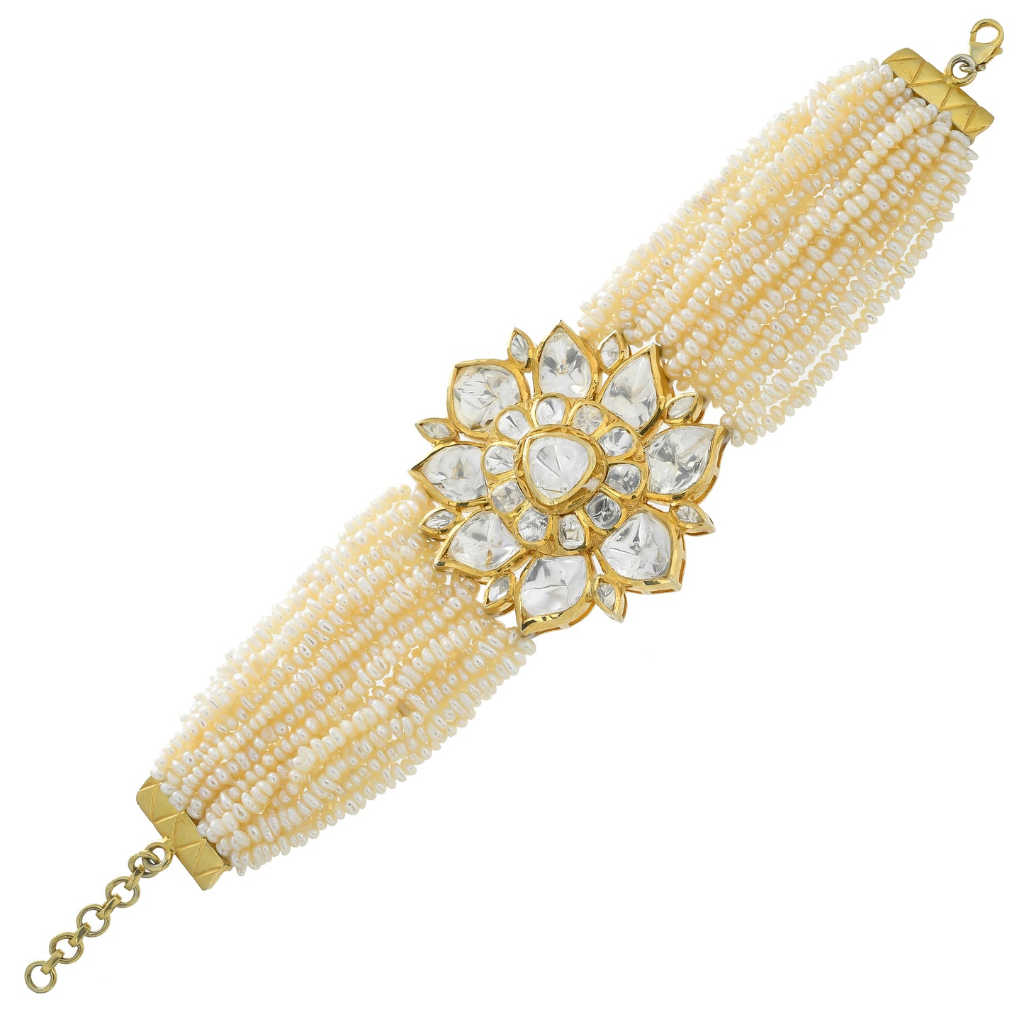 Statement Lotus Bracelet