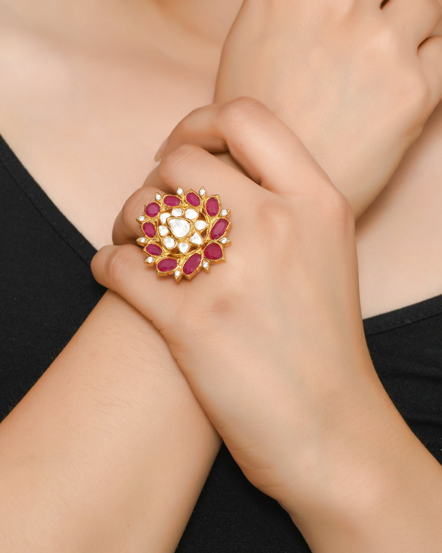 Kamal Polki Ring