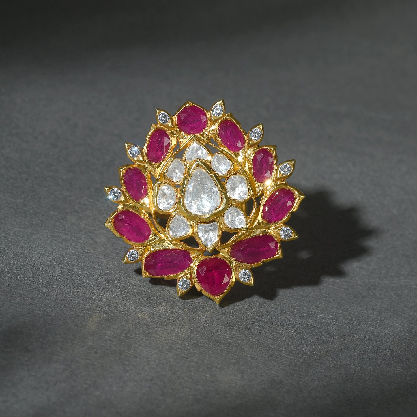 Kamal Polki Ring