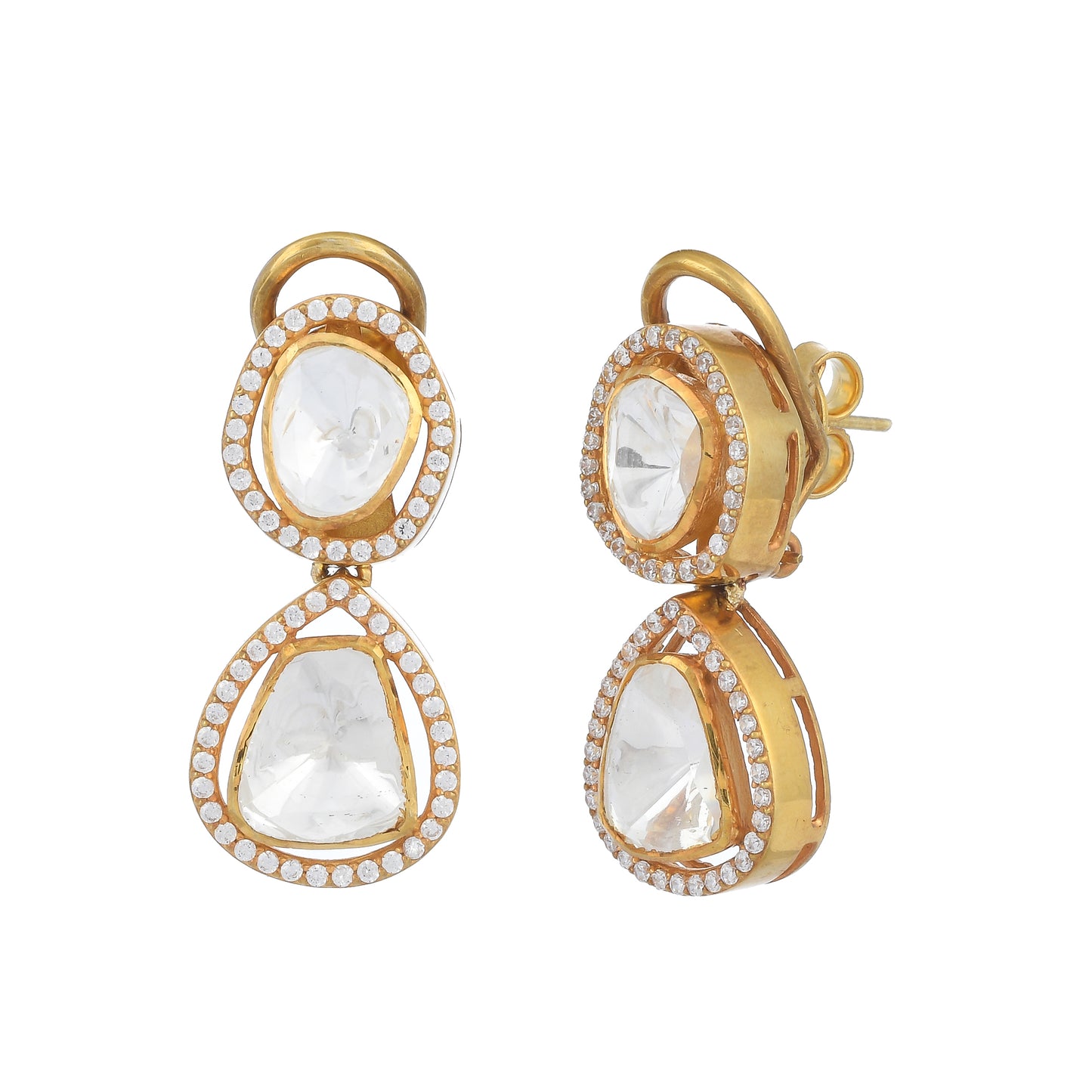 Polki Earrings