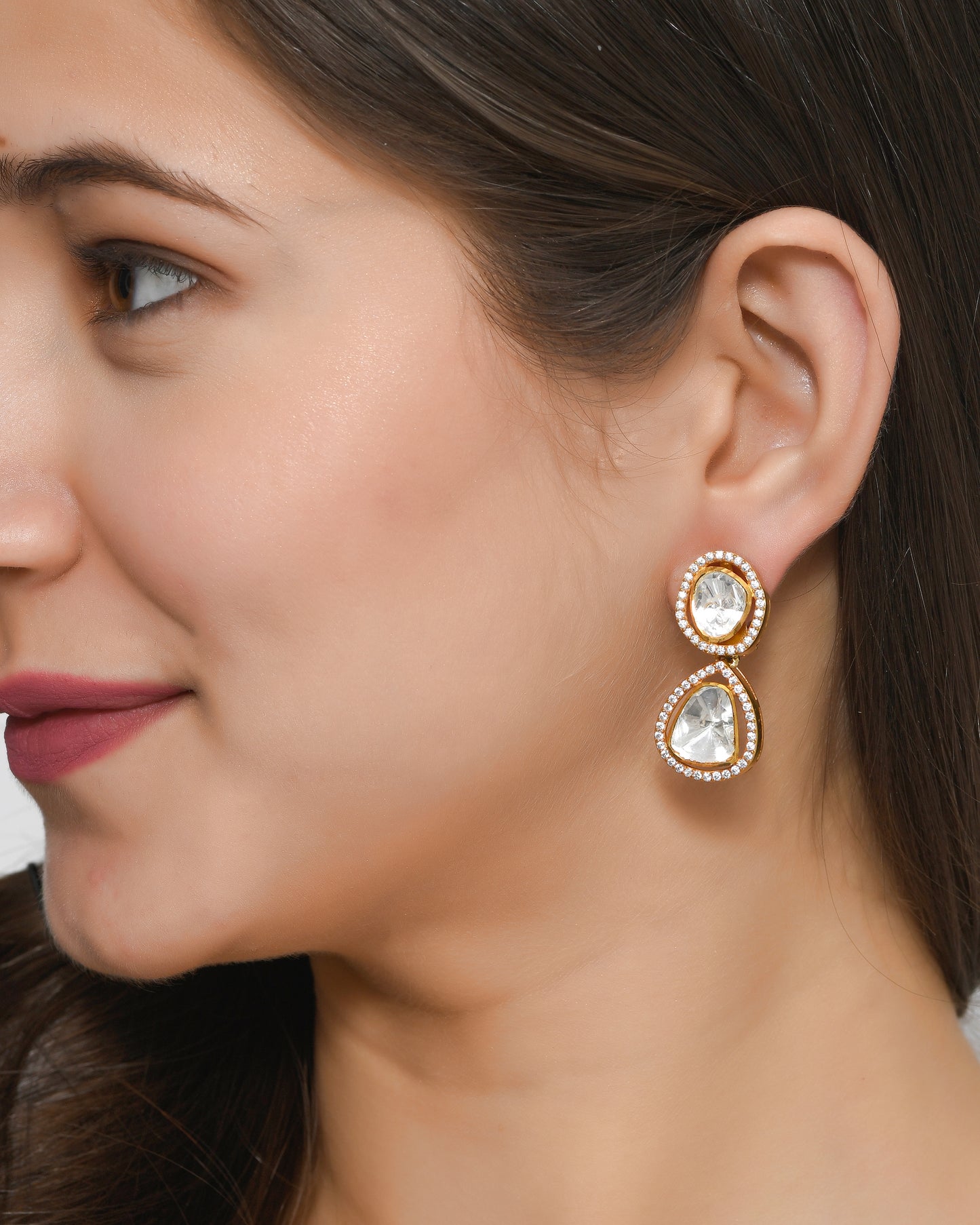 Polki Earrings