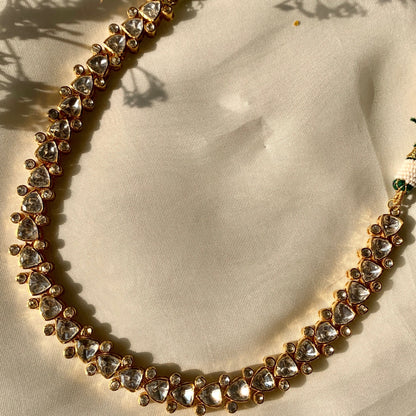 Delicate Polki Necklace