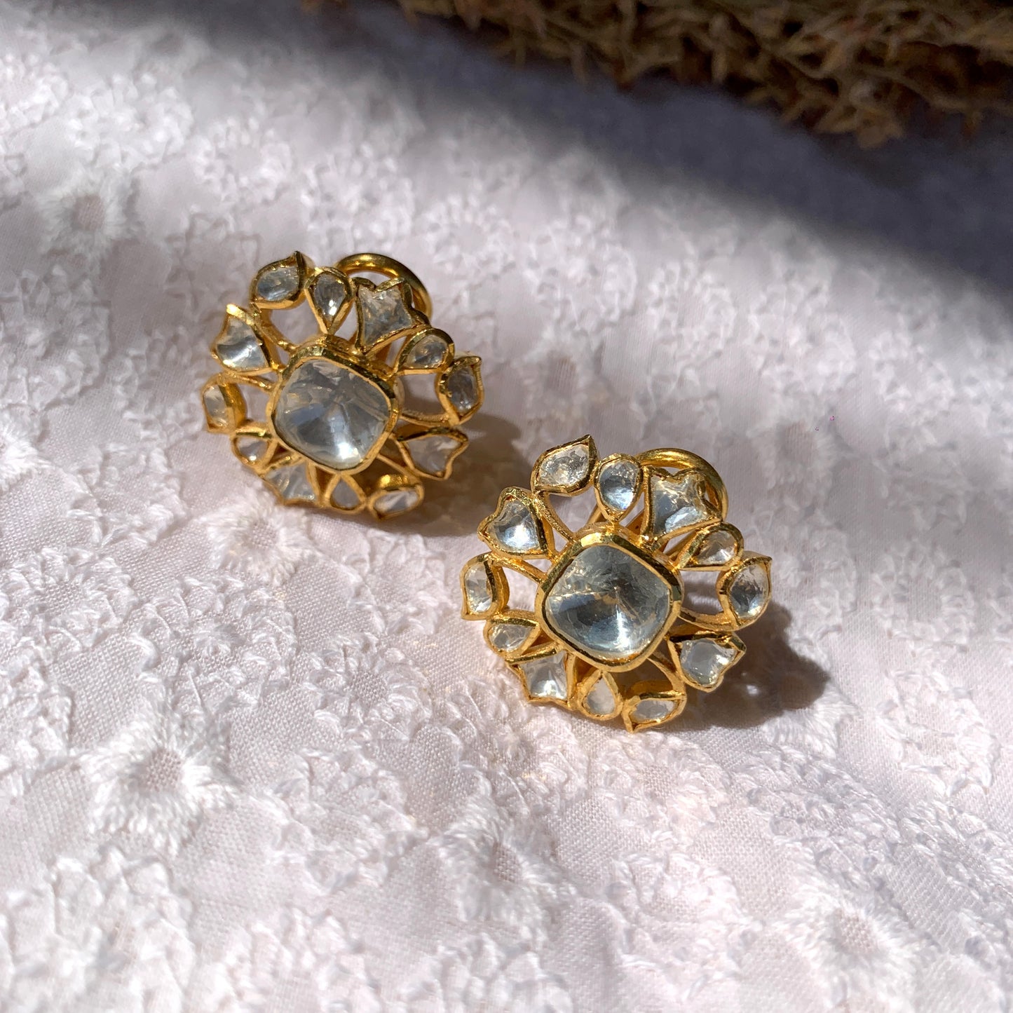 Polki Earrings