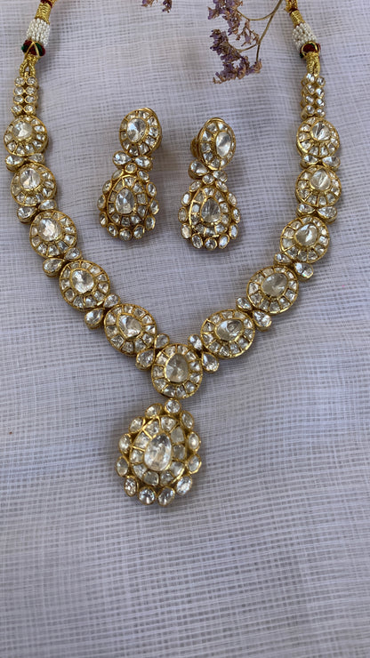 Bridal Polki Necklace Set