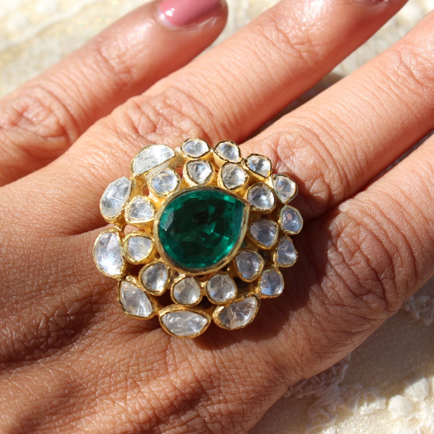 Nazah Polki Ring