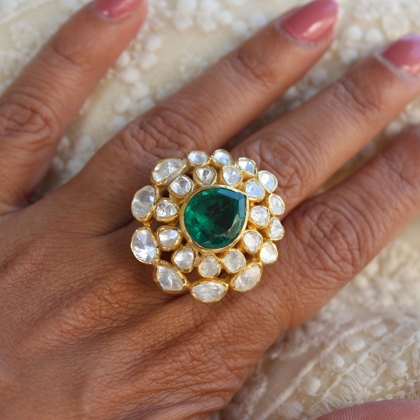 Nazah Polki Ring
