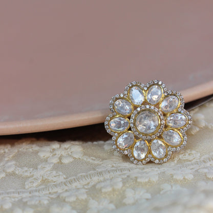 Fawha Polki Ring