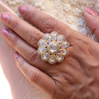 Fawha Polki Ring