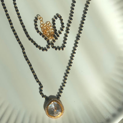 Mangalsutra Polki Pendant