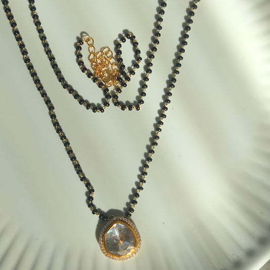 Mangalsutra Polki Pendant